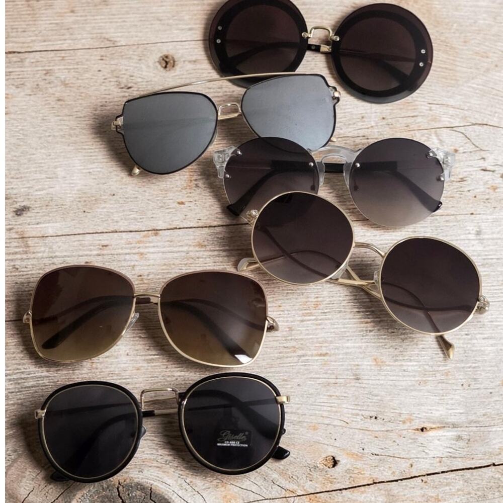 Bundle Fashion Sunglasses Statement Fashion X 6 Lot